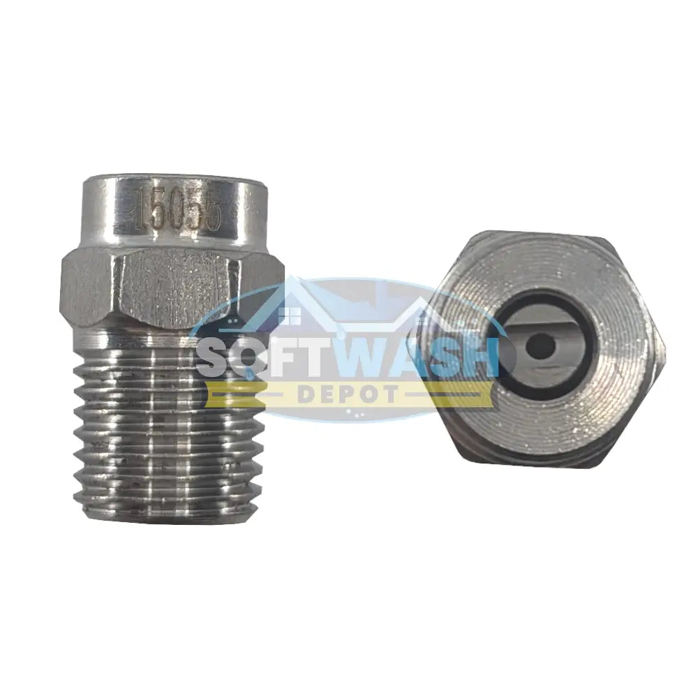 1/4" Stainless Steel Threaded 15° Nozzles