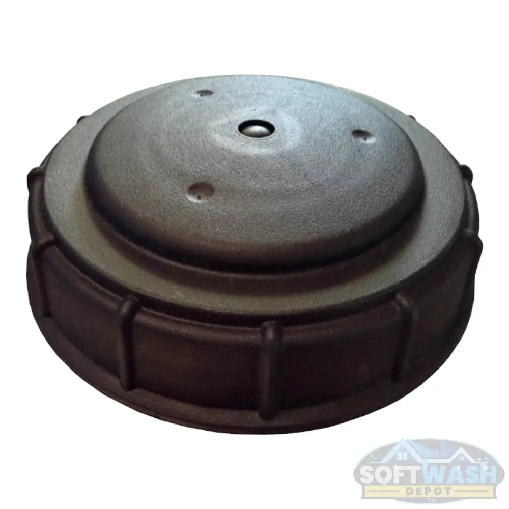 5 inch threaded tank lid with vent cap for 100 gallon vertical and Ace Roto-Mold tanks. - Soft Wash Depot