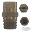 1/4" Meg Brass Softwash/Downstream Tips - precision-engineered brass spray nozzles for soft wash and downstream applications, corrosion-resistant and designed for professional cleaning performance. - Soft Wash Depot