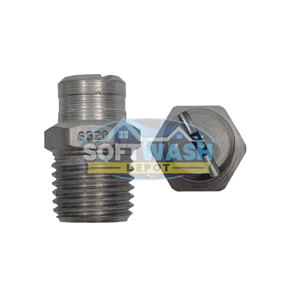 1/4" Meg Stainless Steel Softwash / Downstream Tips
