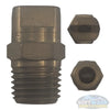 1/4" Meg Brass Softwash/Downstream Tips - precision-engineered brass spray nozzles for soft wash and downstream applications, corrosion-resistant and designed for professional cleaning performance. - Soft Wash Depot