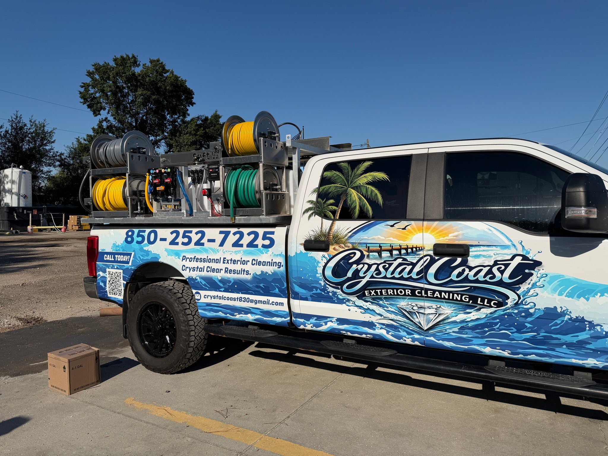 Custom Aluminum Pressure Washing & Soft Washing Skid