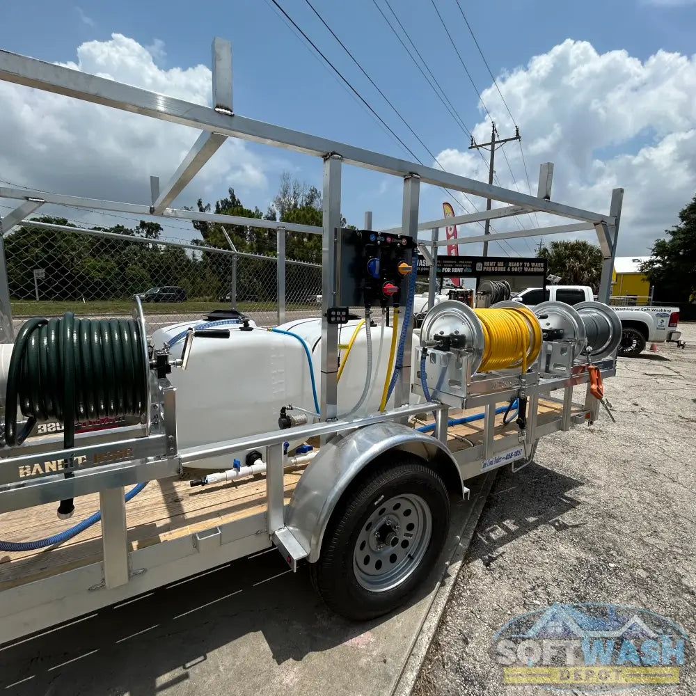 6' x 12' Soft Washing & Pressure Washing Trailer Build w/ 5.5gpm & 12v Soft Wash System