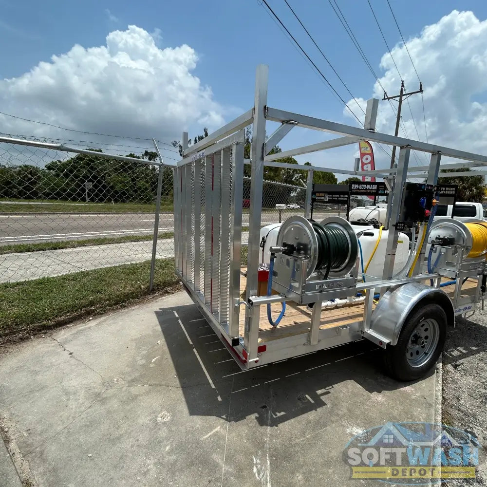 6' x 12' Soft Washing & Pressure Washing Trailer Build w/ 5.5gpm & 12v Soft Wash System