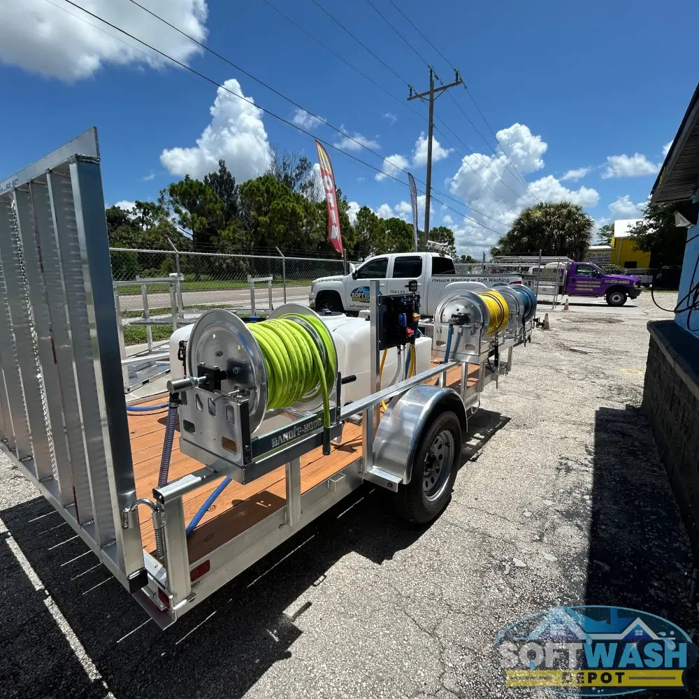 6' x 12' Soft Washing & Pressure Washing Trailer Build w/ 5.5gpm & 12v Soft Wash System