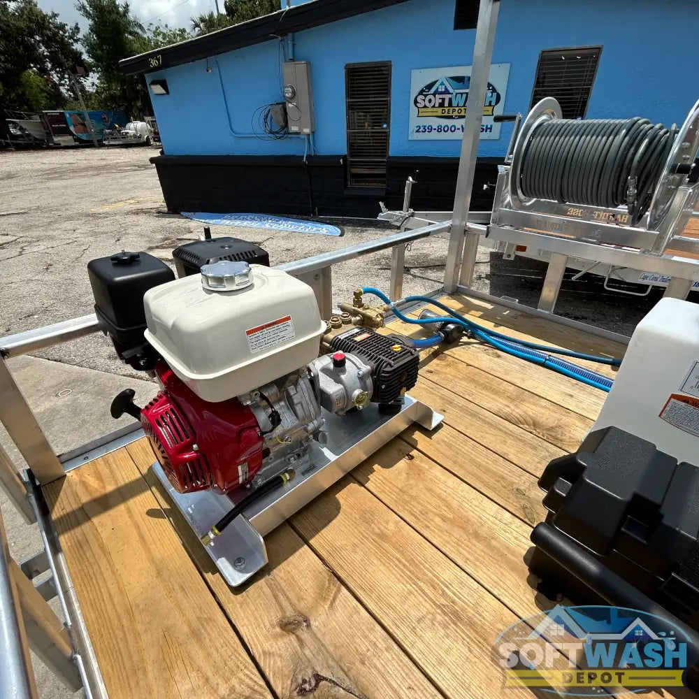 6' x 12' Soft Washing & Pressure Washing Trailer Build w/ 5.5gpm & 12v Soft Wash System