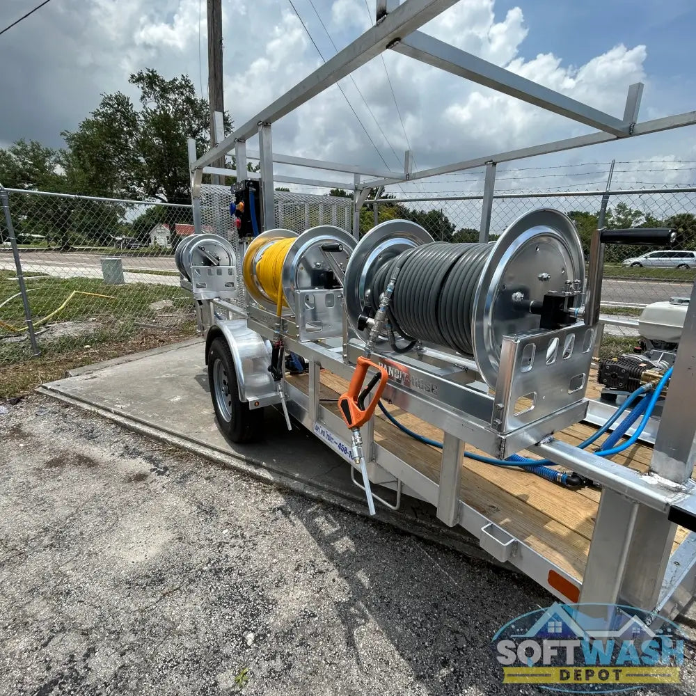 6' x 12' Soft Washing & Pressure Washing Trailer Build w/ 5.5gpm & 12v Soft Wash System