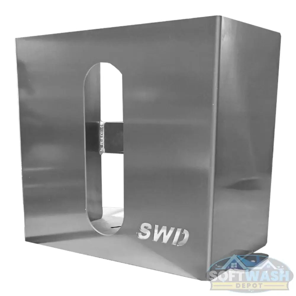 Soft Wash Depot 7 Gallon Aluminum Soap Tank Holder, USA-made heavy-duty, corrosion-resistant tank mount for pressure washing trailers, soft wash rigs, and skids. - Soft Wash Depot