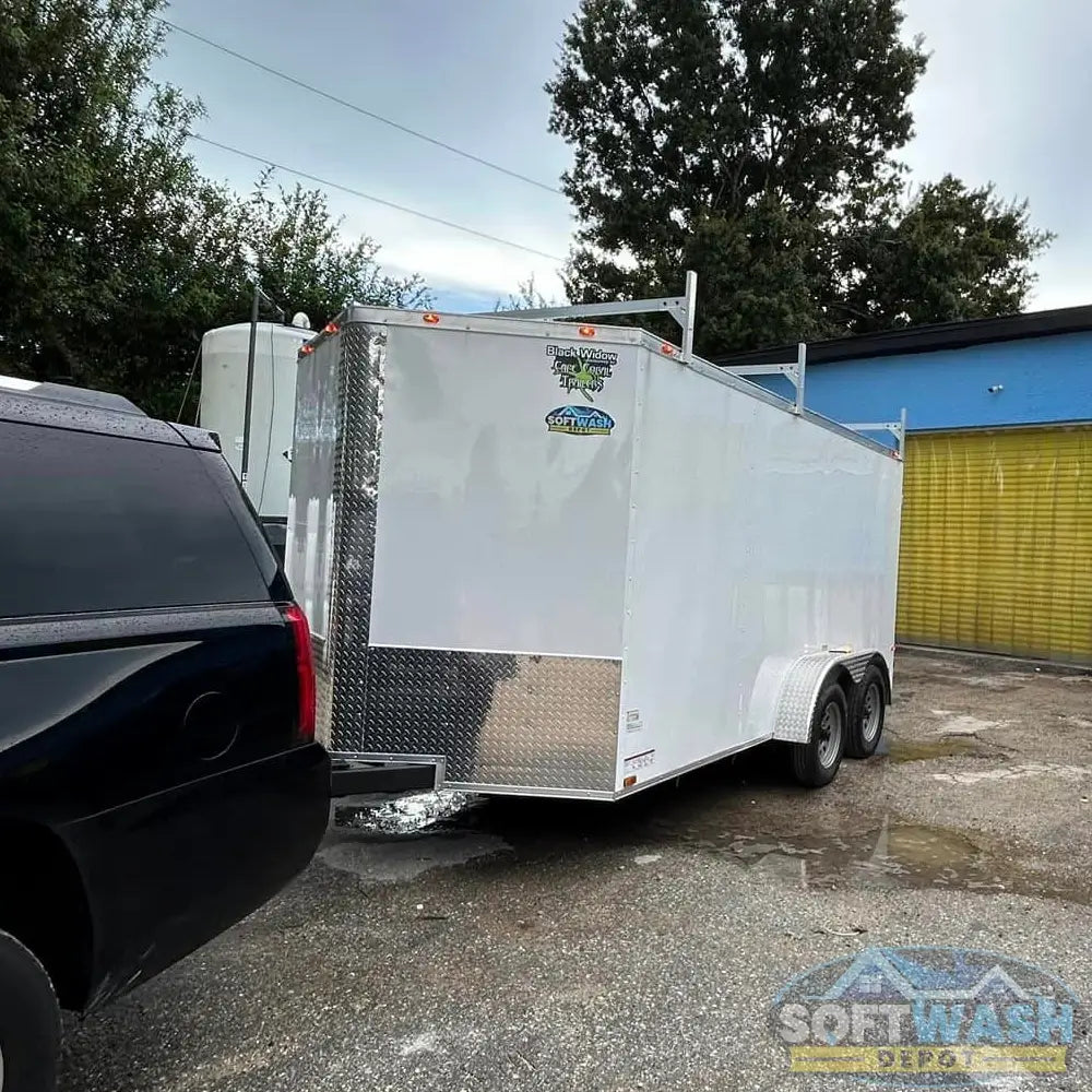 7' x 14' Tandem Axle Enclosed Drone Cleaning Trailer