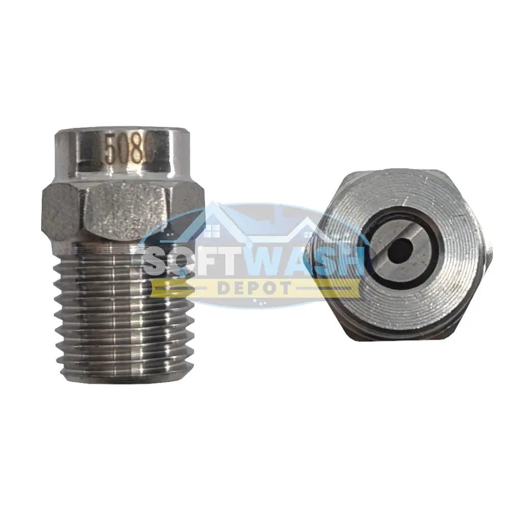 1/4" Stainless Steel Threaded 15° Nozzles