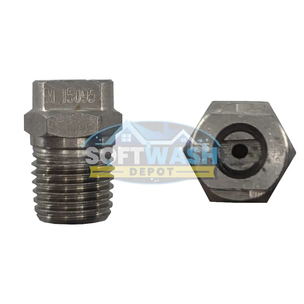 1/4" Stainless Steel Threaded 15° Nozzles