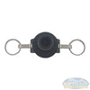 Banjo 3/4" Female Camlock x 3/4" Hose Barb Poly Part C polypropylene quick-connect coupling with cam levers for secure hose connections in soft wash, pressure washing, and fluid transfer systems. - Soft Wash Depot