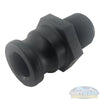 Banjo 3/4-inch MPT x 3/4-inch male camlock Part F polypropylene fitting. - Soft Wash Depot
