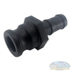 Banjo 3/4-inch male camlock x 3/4-inch hose barb polypropylene Part E adapter for soft wash, pressure washing, and chemical transfer systems. - Soft Wash Depot