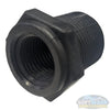 Banjo 3/4 inch x 1/2 inch Schedule 80 polypropylene reducing bushing fitting for chemical and soft wash applications. - Soft Wash Depot