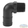 Banjo 1″ x 1-1/4″ Poly 90° Threaded HB Elbow