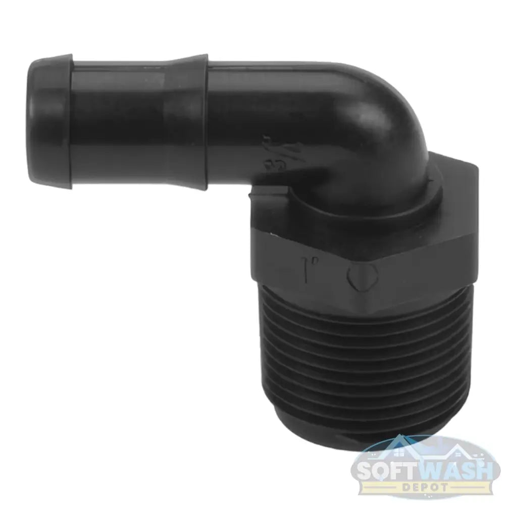 Banjo 1″ x 3/4″ Poly 90° Threaded Elbow | Schedule 80
