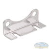 Banjo 90-degree metal mounting bracket with pre-drilled holes for valves and fluid-handling systems. - Soft Wash Depot