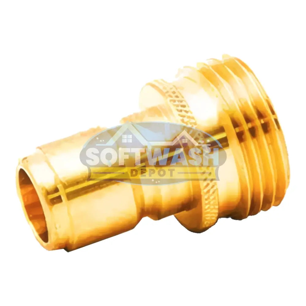 Brass Garden Hose Plug