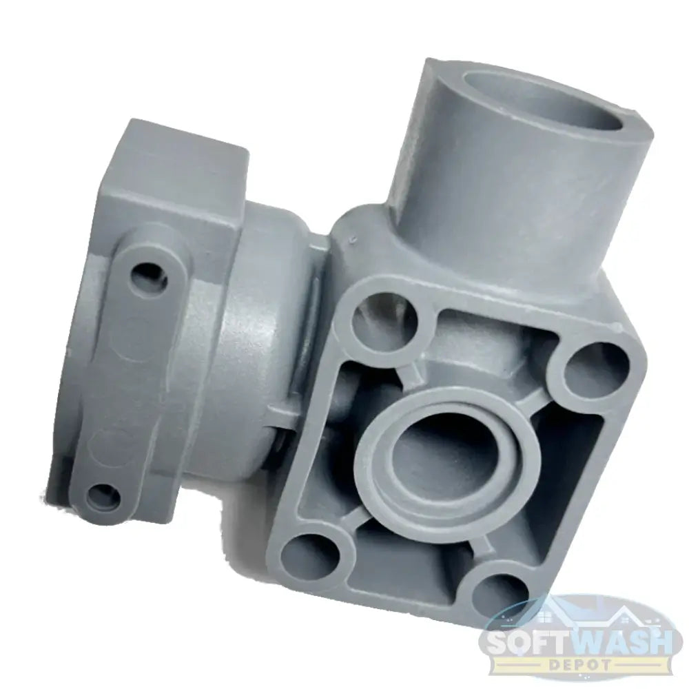 Comet P40 Regulator Body 0424.0564 #22 - precision-molded replacement regulator housing for Comet P40 pumps, durable high-quality plastic for long-lasting performance and chemical resistance - Soft Wash Depot.
