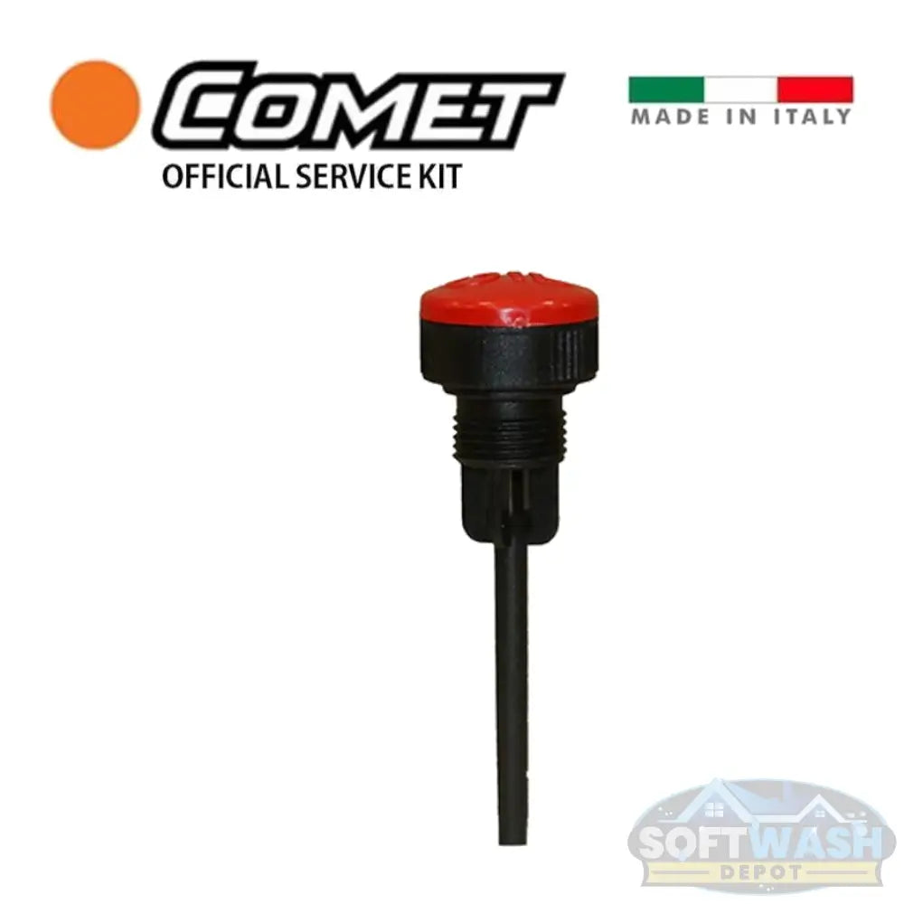 Comet TW pump dipstick replacement for checking oil levels and maintaining proper pressure washer pump performance. - Soft Wash Depot