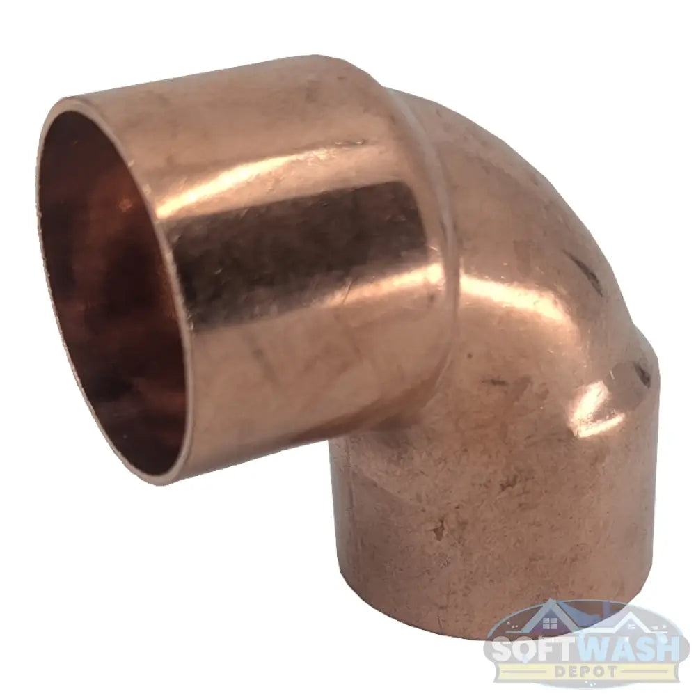 1-1/4" 90° Copper Exhaust Elbow for Honda GX630, GX690 & iGX800 Motors - high-temperature copper fitting designed for durability and corrosion resistance in small engine exhaust systems - Soft Wash Depot.