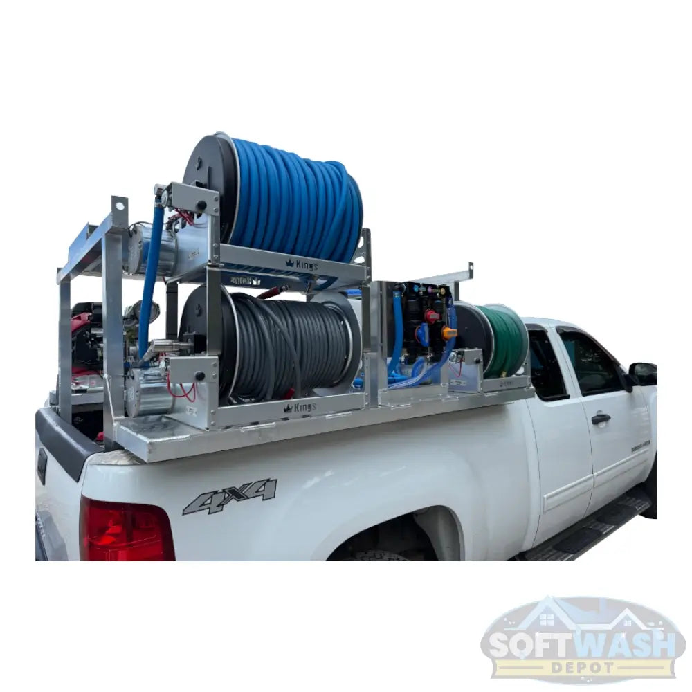 Custom Aluminum Pressure Washing & Soft Washing Skid