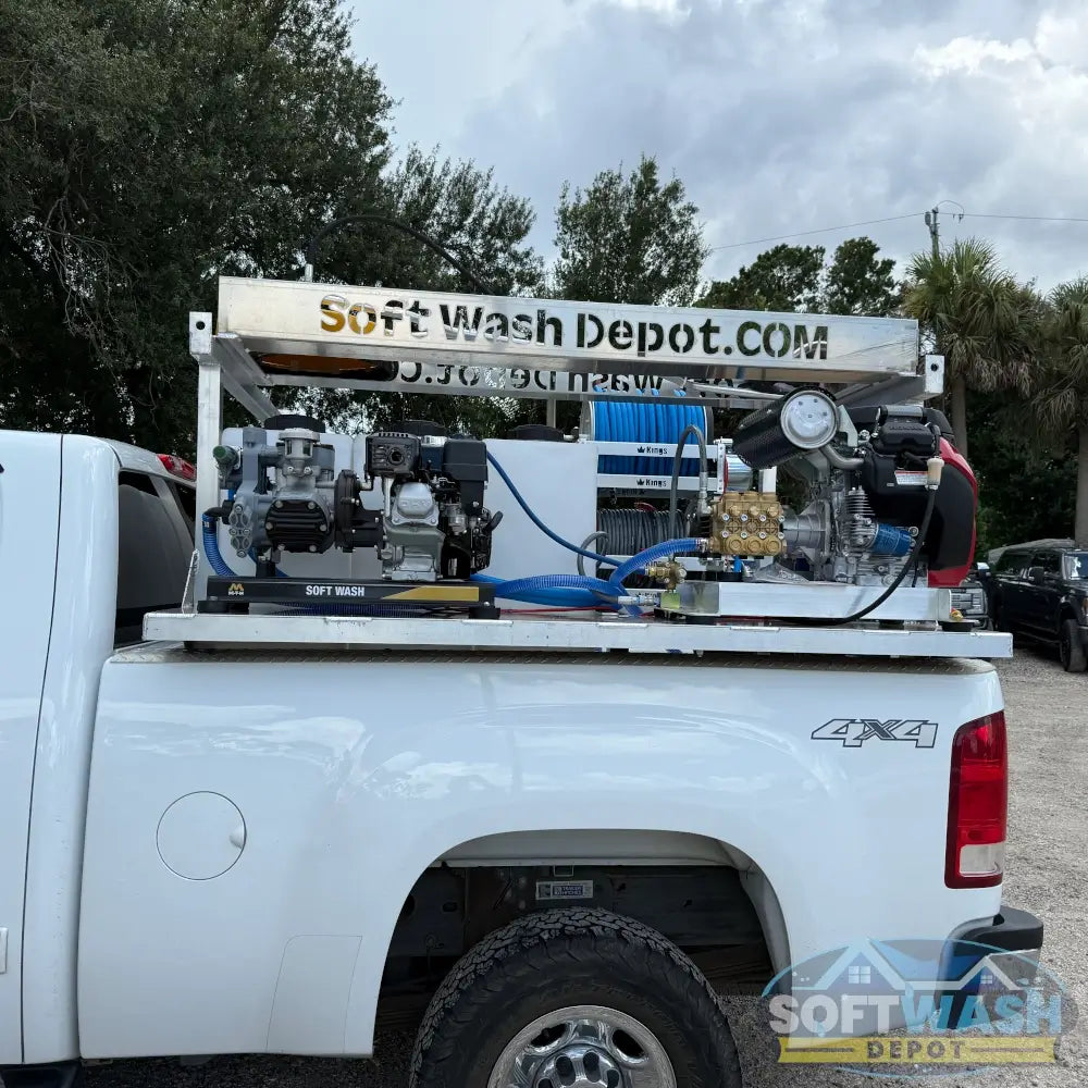 Custom Aluminum Pressure Washing & Soft Washing Skid