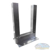 Soft Wash Depot aluminum downstream mixing stand, Made in the USA, available in 16-inch, 24-inch, and 32-inch heights for pressure washing rigs. - Soft Wash Depot