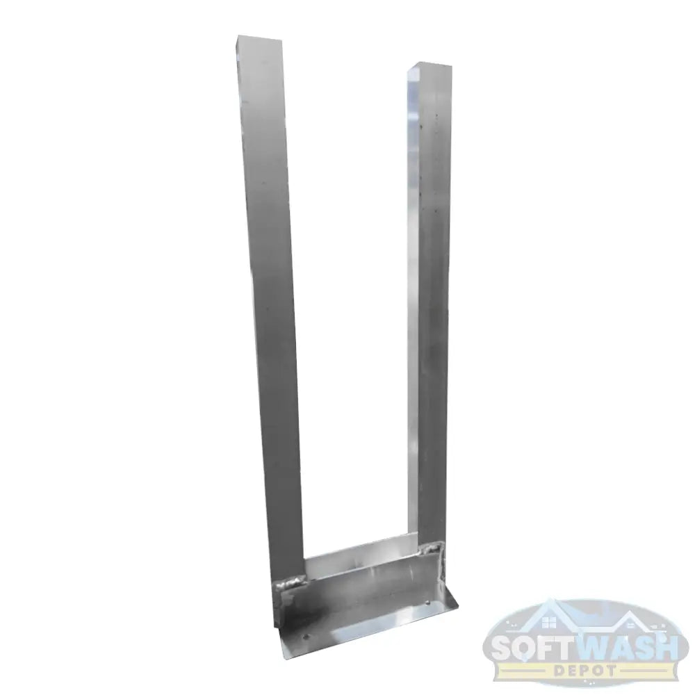 Soft Wash Depot aluminum downstream mixing stand, Made in the USA, available in 16-inch, 24-inch, and 32-inch heights for pressure washing rigs. - Soft Wash Depot