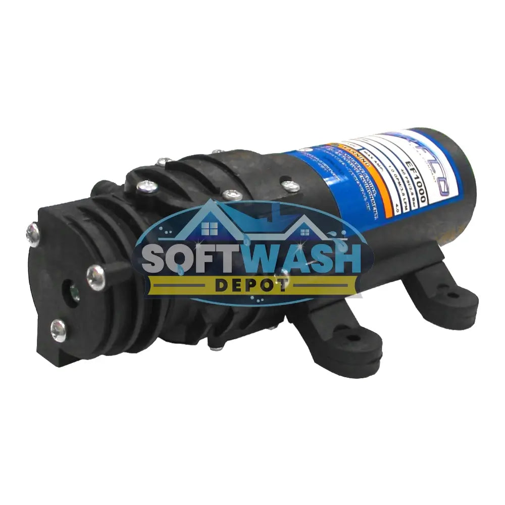 Everflo EF1000-BOX 12V Diaphragm Pump Hose Barb, 1.0 GPM, 3/8" Npt Port