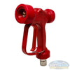 General Pump YG1635S red high-flow soft wash gun with ergonomic handle and chemical-resistant body. - Soft Wash Depot