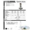 General Pump Forged Stainless Steel Injector with Check Valve