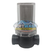 General Pump T Strainer with Polycarbonate Clear Bowl Water Filter