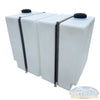 100 Gallon Vertical Poly Tank with Aluminum Mounting Bands - durable chemical storage tank for soft wash and pressure washing systems. - Soft Wash Depot