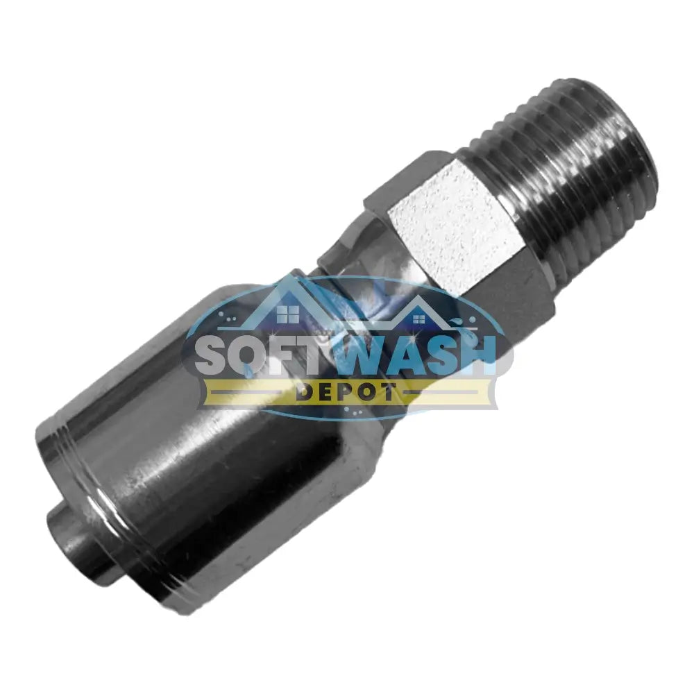 1/2" Pressure Wash Hose x 1/2" MPT Swivel Crimp – Heavy-Duty Performance