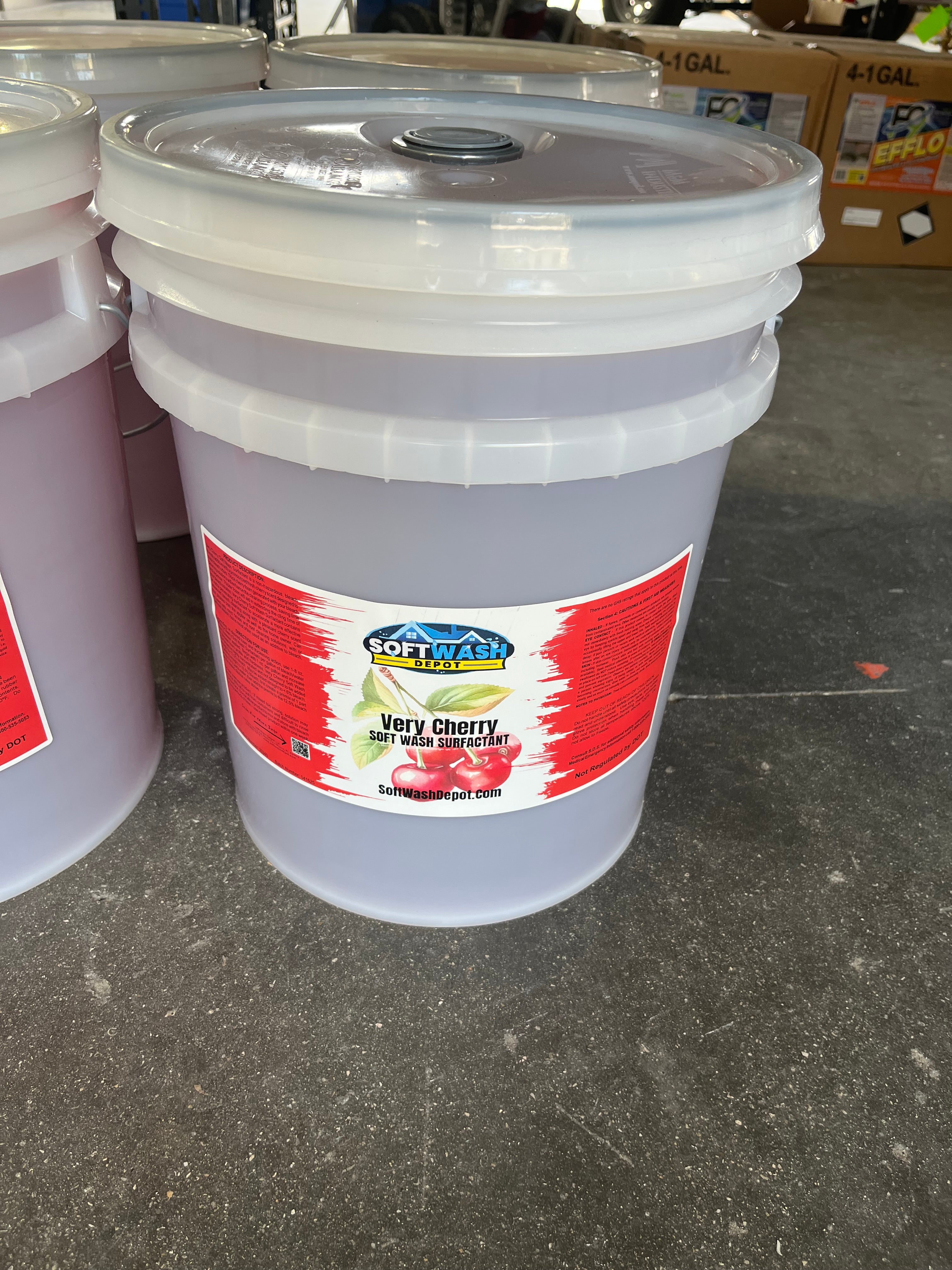 SWD Cherry Scented Soft Wash & Pressure Washing Surfactant