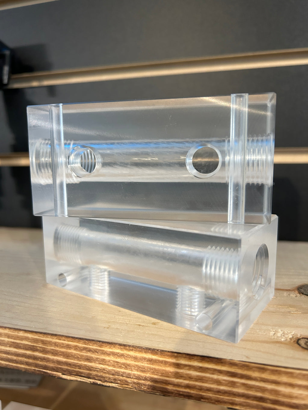 Diffluent Block Clear Downstream Manifold Block | Downstream Manifold