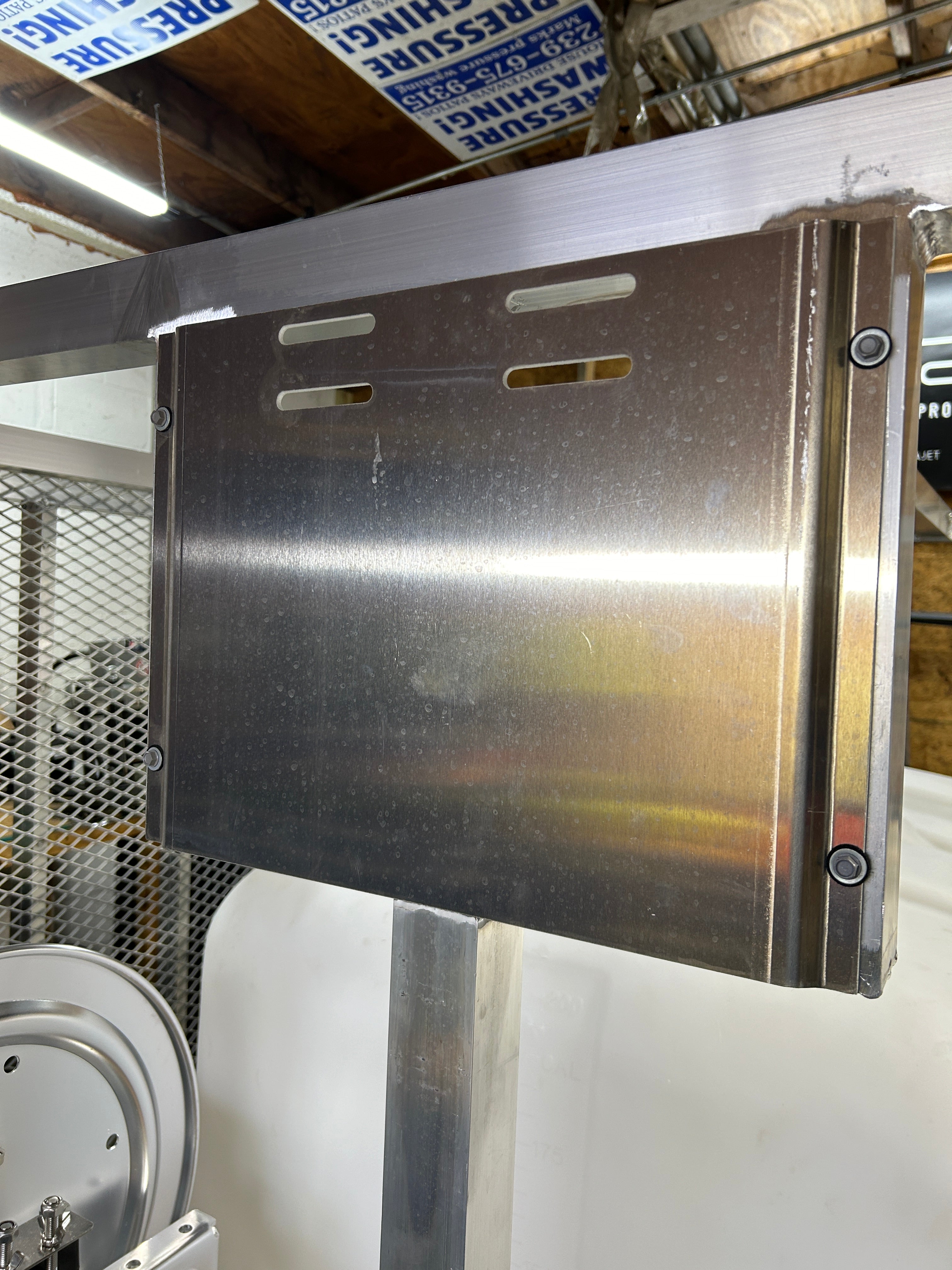 Aluminum Soft Washing Manifold Mounting Plate | Soft Wash Supply