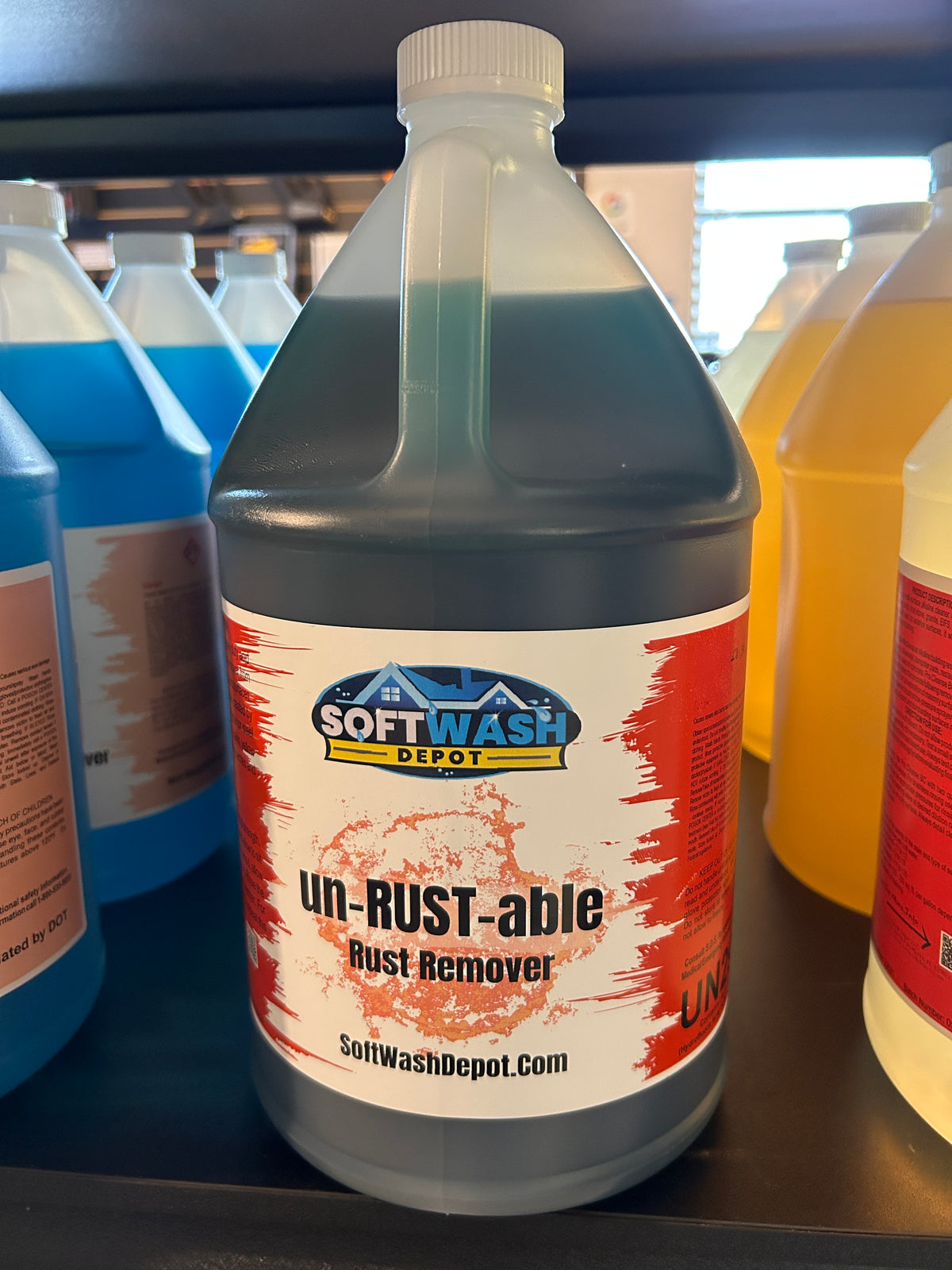 Chemical To Remove Rust Un Rustable - Rust Remover | Soft Wash Chemicals & Supplies