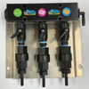 Downstream Injector Manifold Block Black