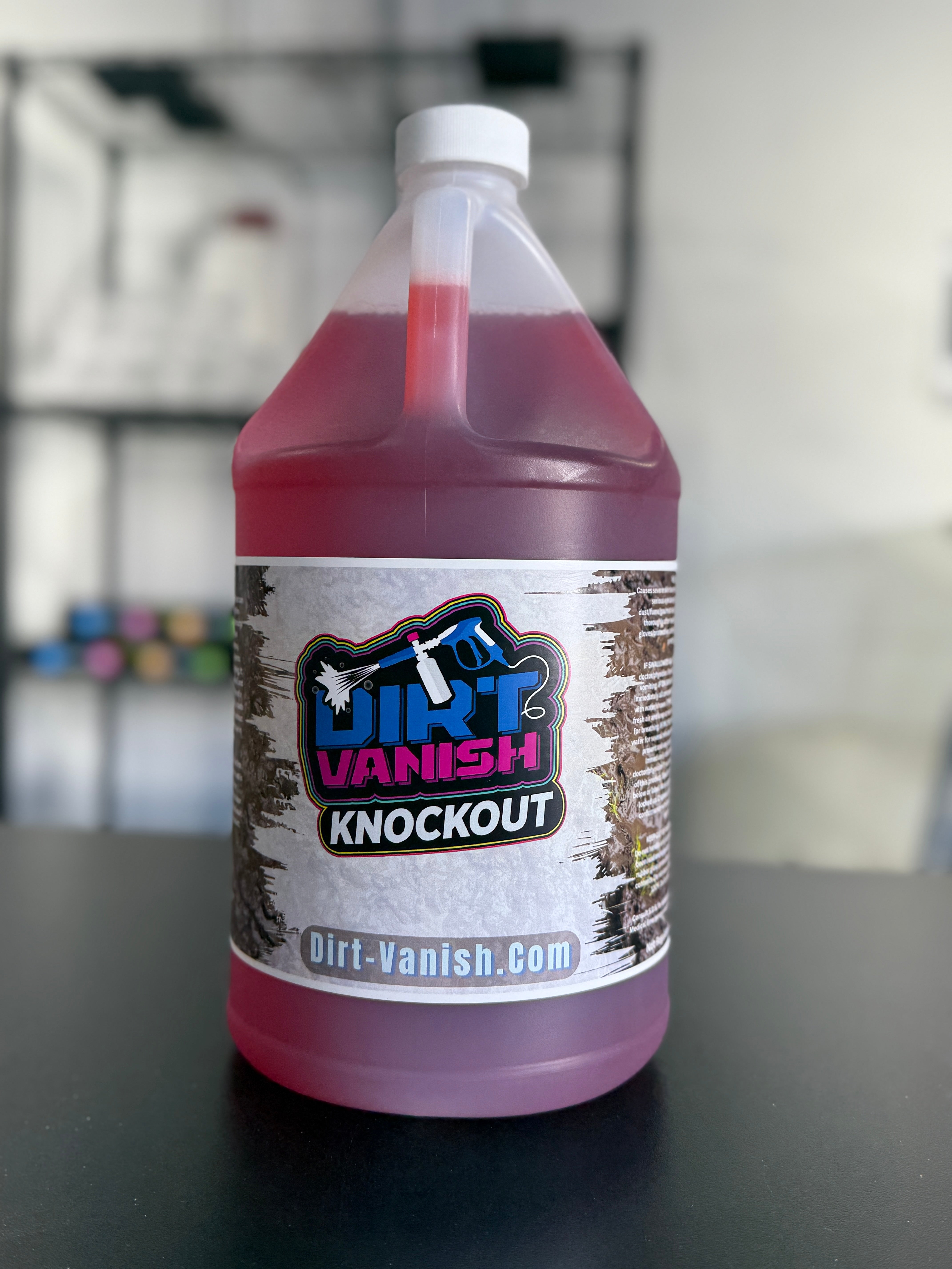 Dirt Vanish’s Knockout – High-Foaming Off-Road Cleaner Case (4 Gallons)