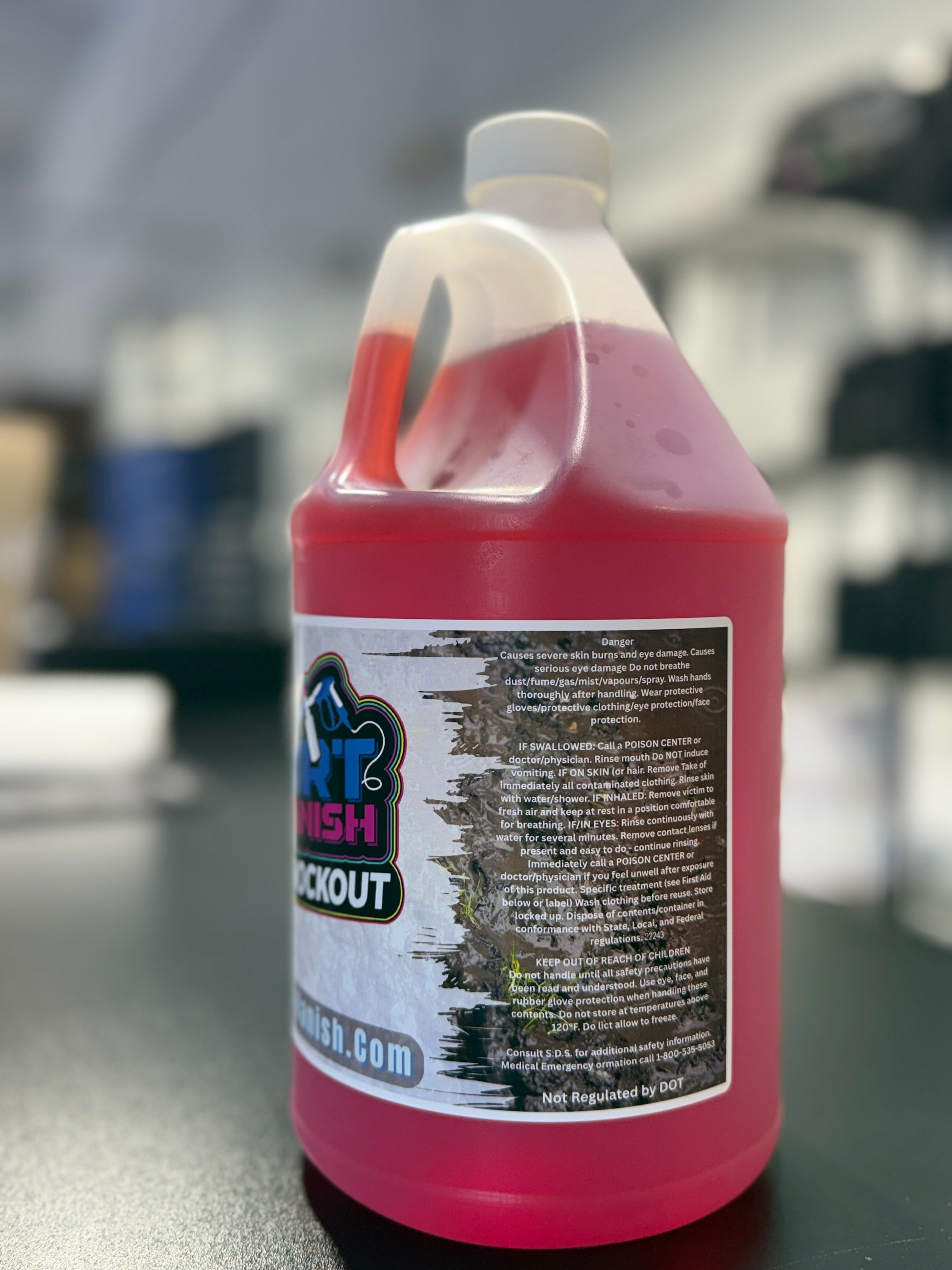 Dirt Vanish’s Knockout – High-Foaming Off-Road Cleaner 1 Gallon Bottle