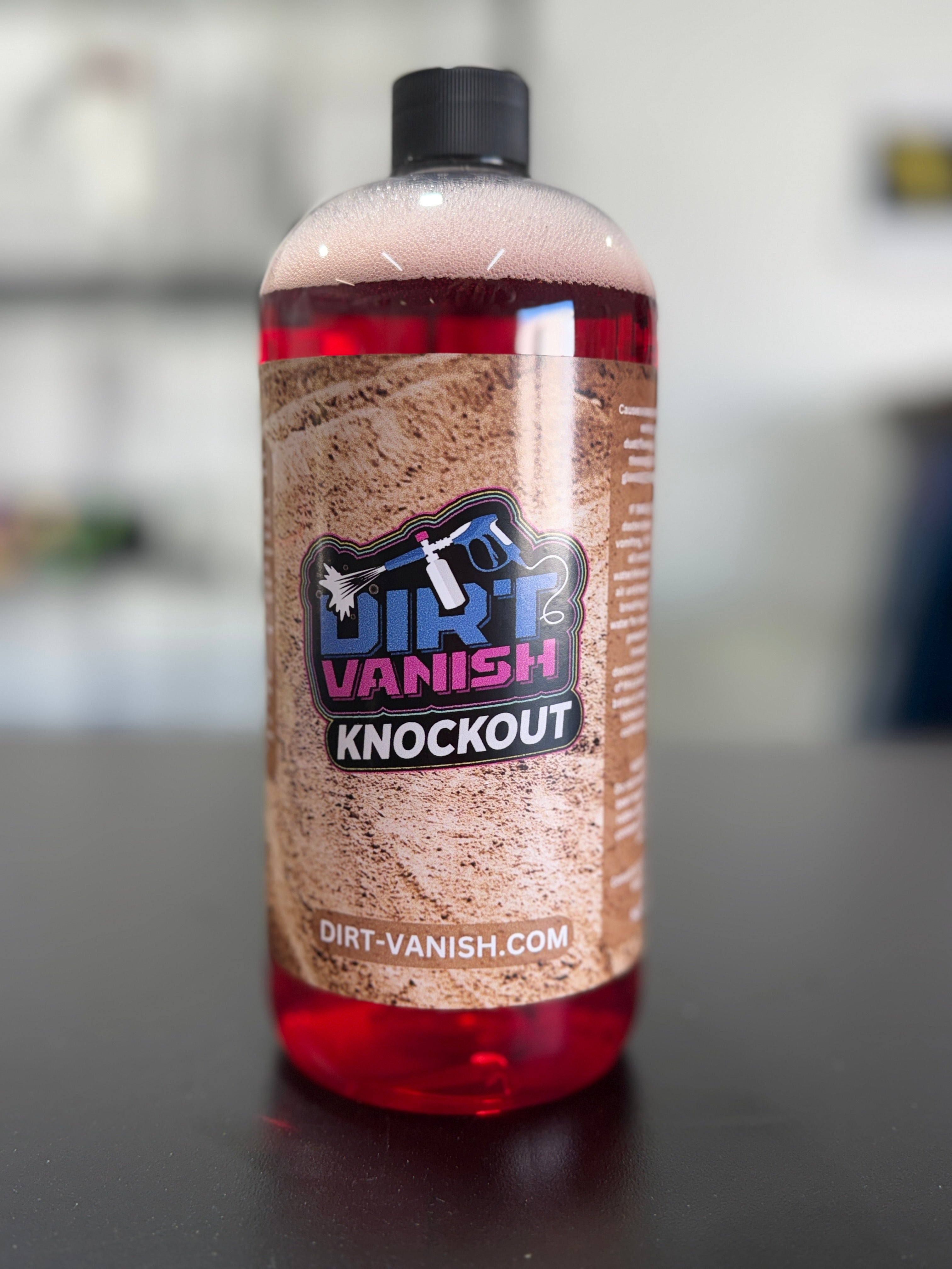 Dirt Vanish’s Knockout – High-Foaming Off-Road Cleaner 32oz Bottle