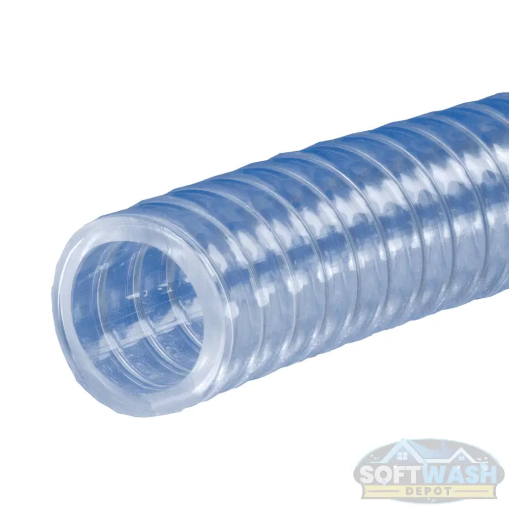 Kuri Tec 1/2" Polyspring  PVC Feed/Vacuum Hose
