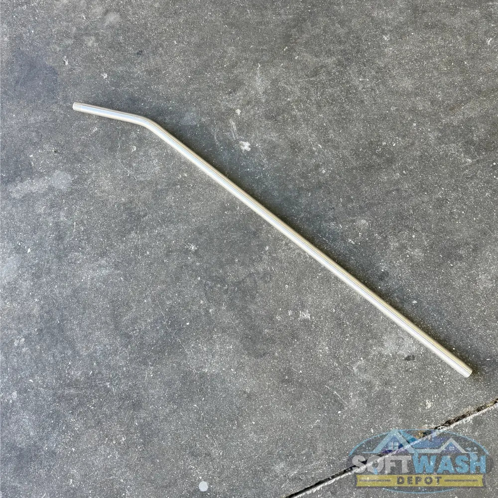 Lightweight Angled 24" Aluminum Lance - corrosion-resistant spray wand designed for precision and durability in pressure washing and soft wash applications - Soft Wash Depot.
