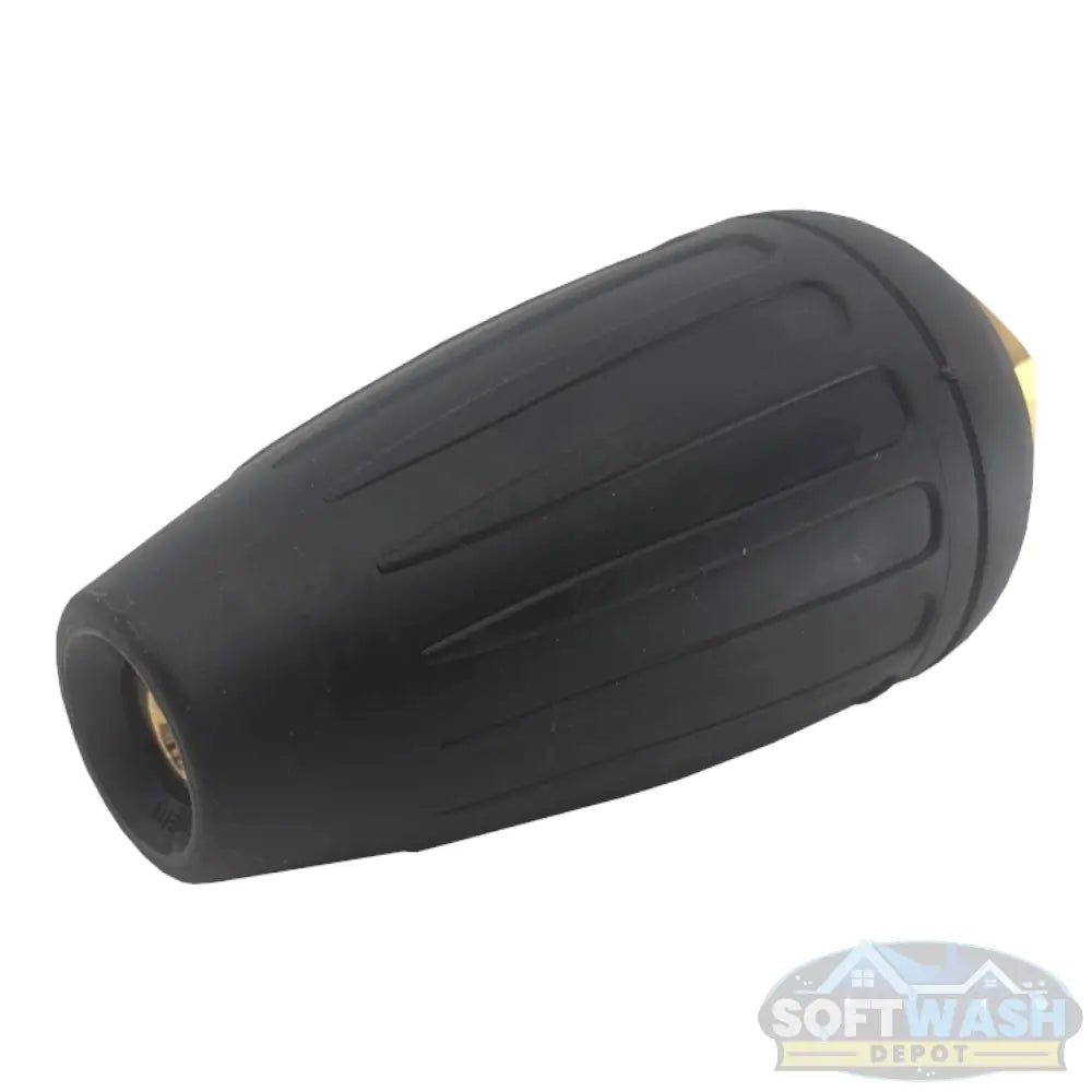 MTM Hydro Rotojet Turbo Nozzle - high-pressure rotating nozzle designed for powerful cleaning action, delivering concentrated spray for removing tough grime and debris. - Soft Wash Depot