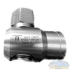 Mosmatic 1/2" 90 FPT x FPT Stainless Steel Swivel