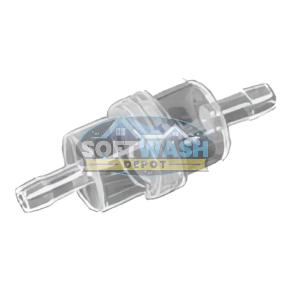 Plastic Inline Fuel Filter -120 Micron