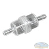 Plastic Inline Fuel Filter -120 Micron